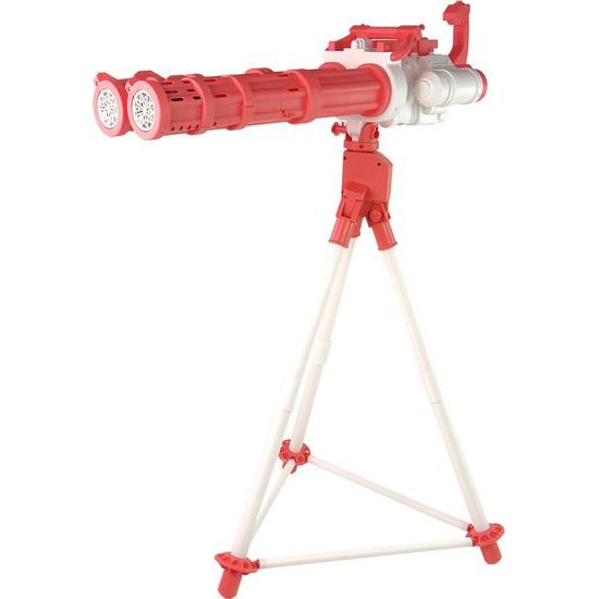 Pistol pro výrobu bublin- růžová se stojanem