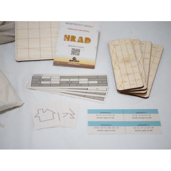 Montíkova matematika v boxe – HRAD - rozšírenie