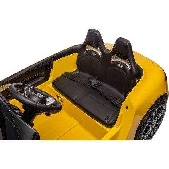 Elektrické autíčko Mercedes AMG SL63 žluté