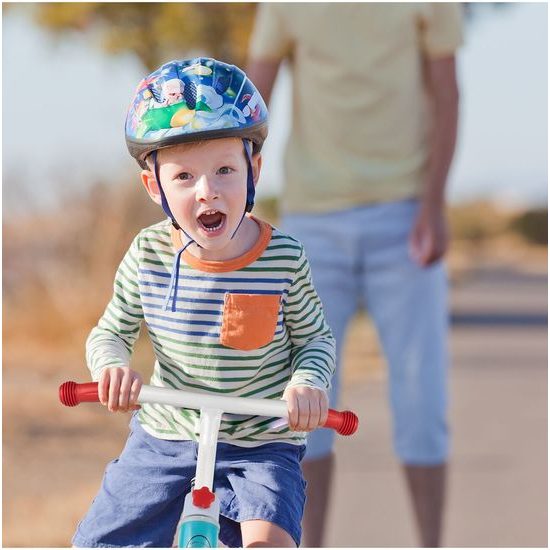 SMONTOVÁNO Dětské odrážedlo Trevis 12" blankytné