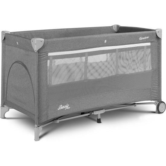 Cestovní postýlka CARETERO Basic Plus 2017 grey