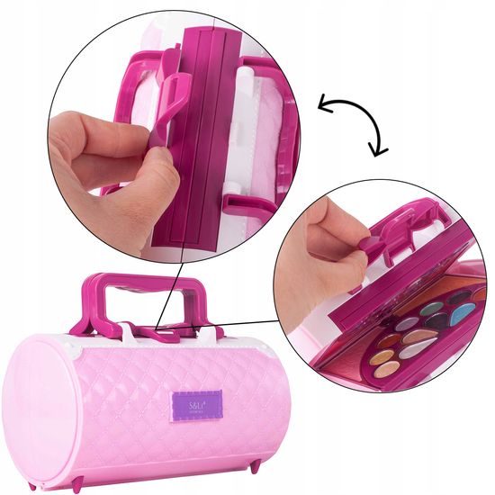 Dětská kosmetická sada v kabelce Fashion Handbag 78 součástí