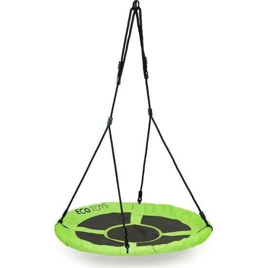 Zahradní houpačka Čapí hnízdo 100 cm zelená