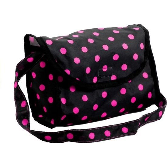 Alice velký kočárek pro panenky Moderno 5294 černý