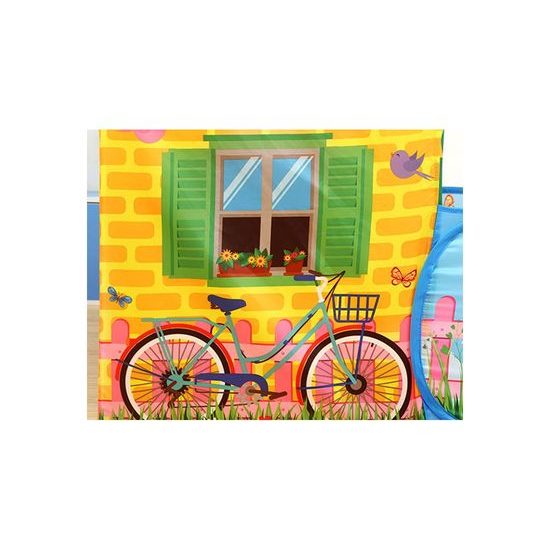 Ecotoys dětský stan Farma se suchým bazénem