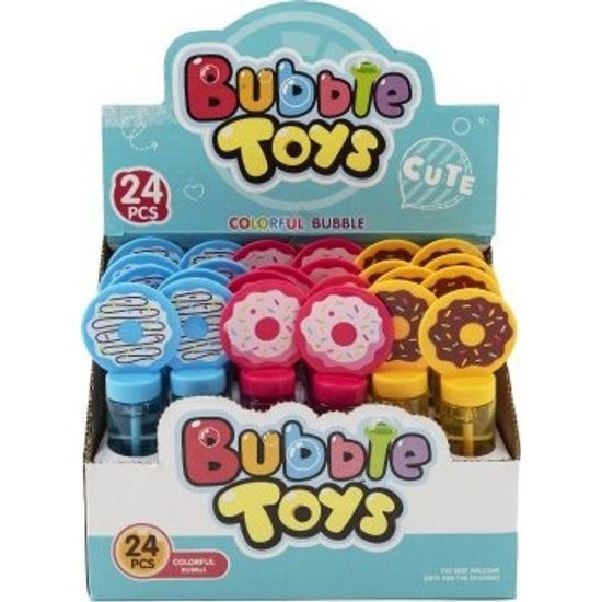 Bublifuk trubice donut/kobliha - mix 3 barvy