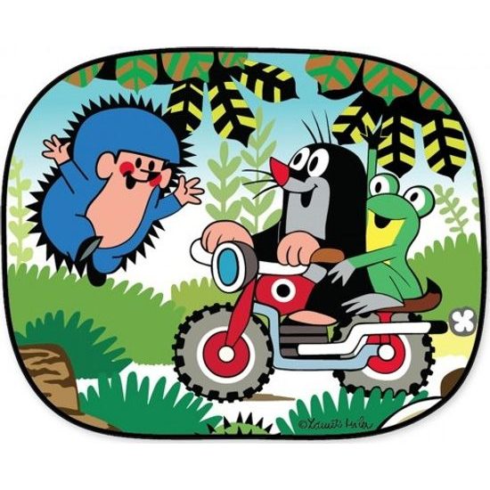 Sluneční clona do auta Krtek 2ks