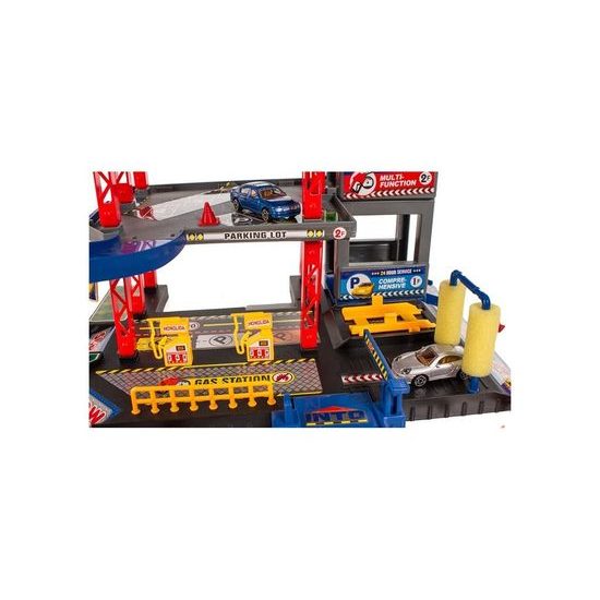 Parkovací garáž Parking Lot se 6 autíčky a hrací podložkou