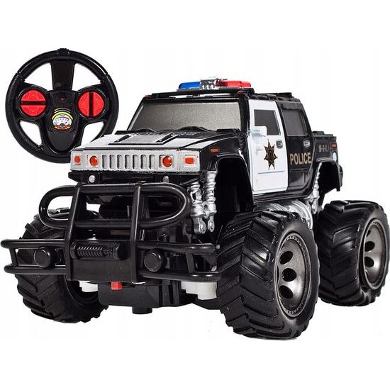 Policejní autíčko na dálkové ovládání Police Jeep
