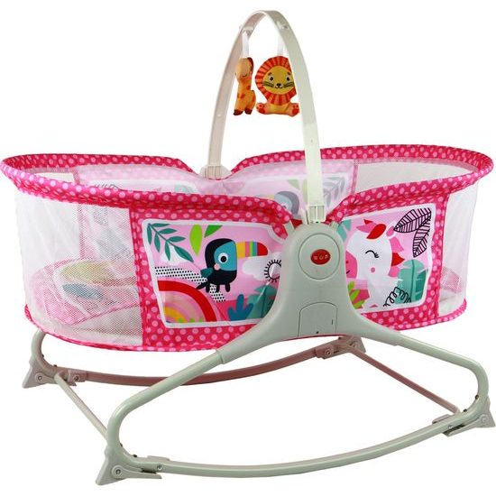 Multifunkční kolébka 2v1 růžová