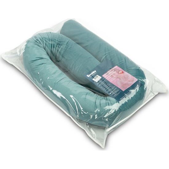 Ochranný mantinel do postýlky - váleček smaragdový