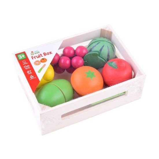 Majlo Toys dřevěné ovoce v bedýnce Fruit Box