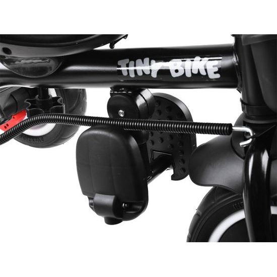 Dětská tříkolka Tiny Bike s otočným sedadlem 3v1 šedá
