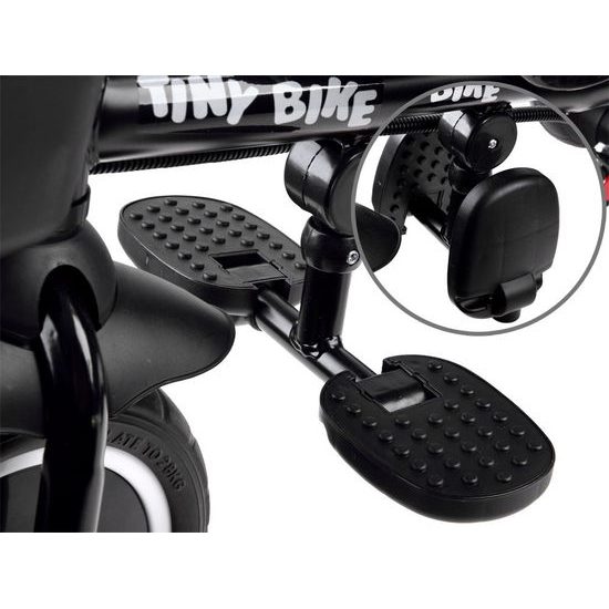 Dětská tříkolka Tiny Bike s otočným sedadlem 3v1 zeleno-modrá