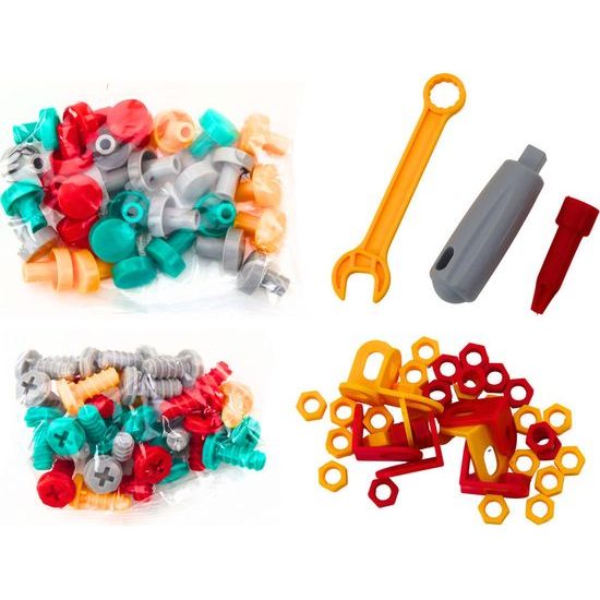 Multifunkční stůl 4v1 se stavebnici