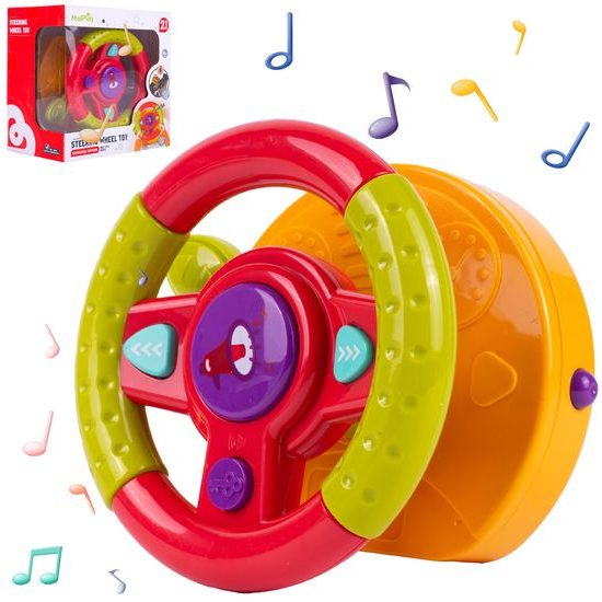 Interaktivní volant se zvuky a světly Wheel Toy