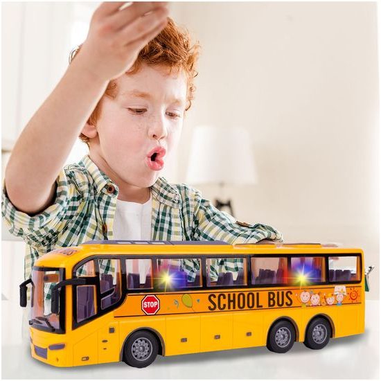 Autobus na dálkové ovládání School Bus 1:30