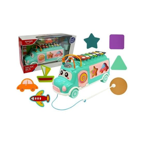 Haunger interaktivní hrající autíčko Music Bus