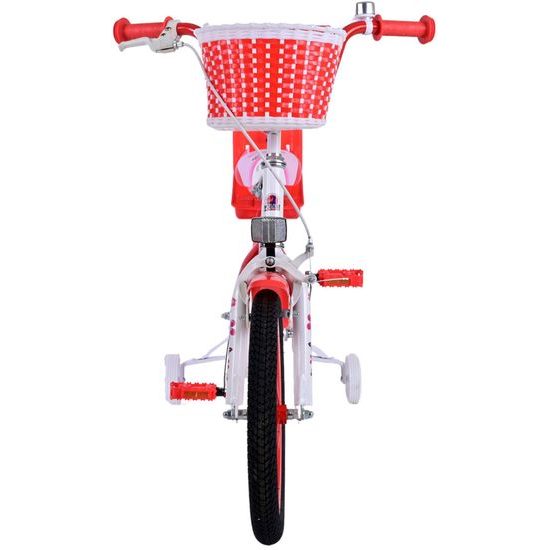 Dětské kolo Volare Lovely červeno-bílé 16"