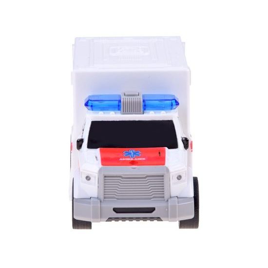 Dětská sanitka se světly a zvuky City Rescue 1:20