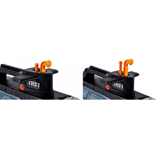 Ponorka s autíčky a helikoptérou Shark Submarine