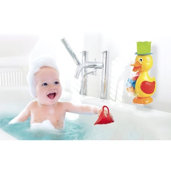 Kačenka pro děti do vany s kolovrátkem Water Duck