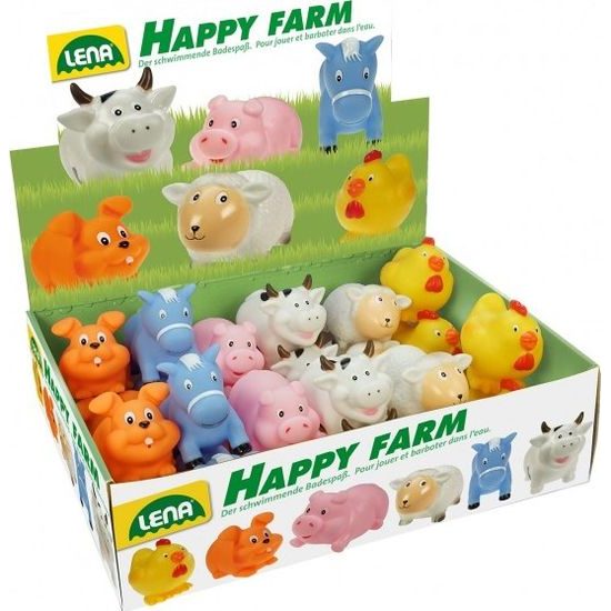 Zvířátka stříkací - Veselá farma - mix 6 druhů