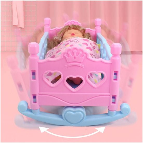Postýlka pro panenku Play House 37 cm