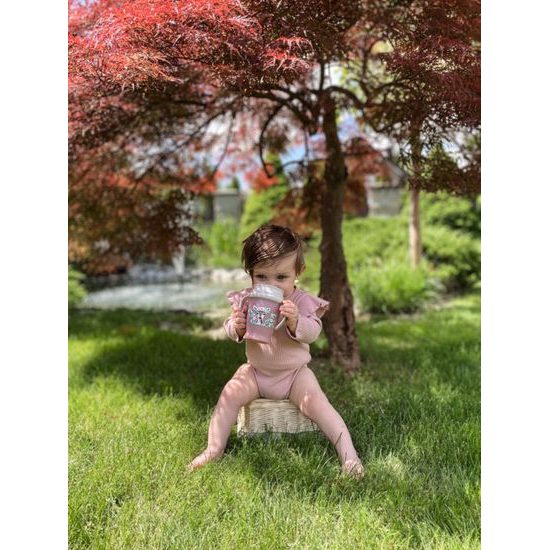 Lovi LOVI Kouzelný hrneček 360° 9+, Wild Soul, 250 ml - růžový