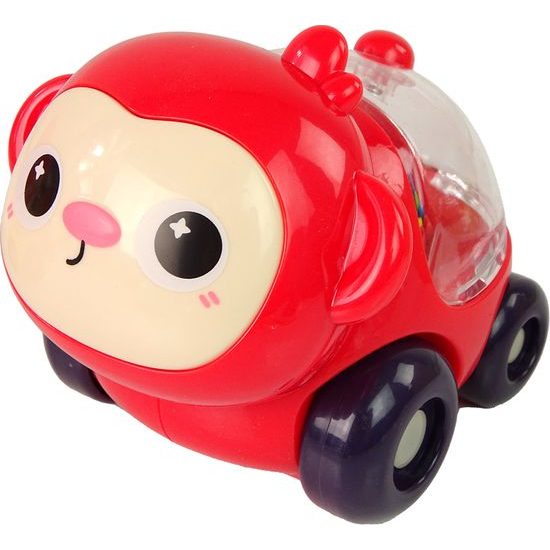 Sada autíček ve tvaru zvířat s kuličkami