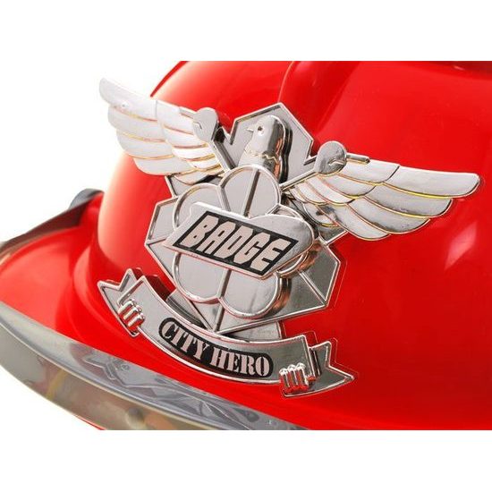 Hasičská sestava pro děti s helmou a světlem City Hero