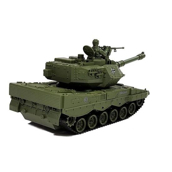 Vojenský tank na dálkové ovládání German Leopard 1:28