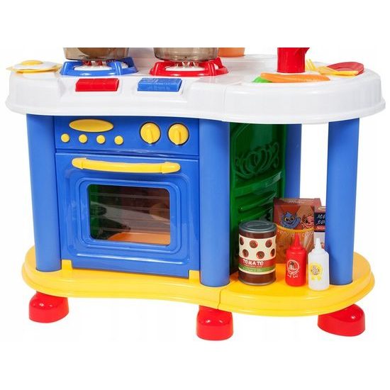 Dětská kuchyňka se zvuky, světlem a hodinami Clock Kitchen