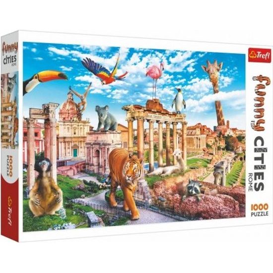Puzzle Legrační města - Divoký Řím 1000 dílků