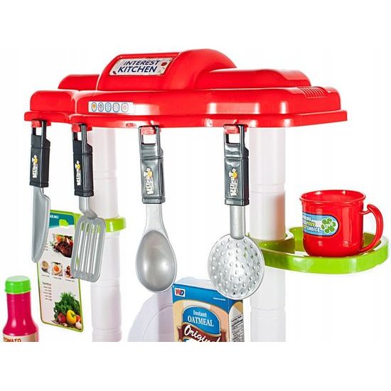 Dětská kuchyňka se zvuky a světlem Interest Kitchen modrá