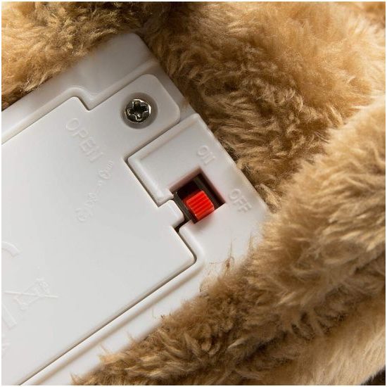 Plyšový pejsek na baterie Pudl