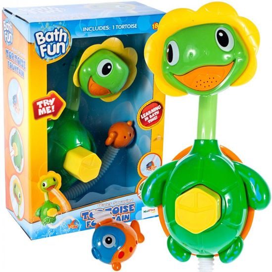 Veselá fontánka do vany pro děti Water Tortoise