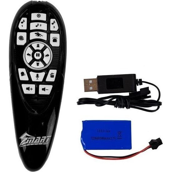 Robot dinosaurus Tyrannosaur Rex na dálkové ovládání - bílý