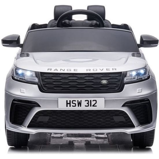 Elektrické auto Range Rover stříbrné