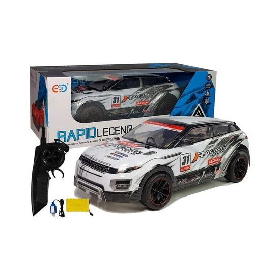 Závodní auto na dálkové ovládání Rapid Legend bílé 1:10