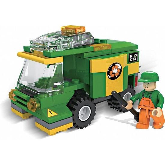 Blocki MyCity stavebnice zametací vůz 117 dílků