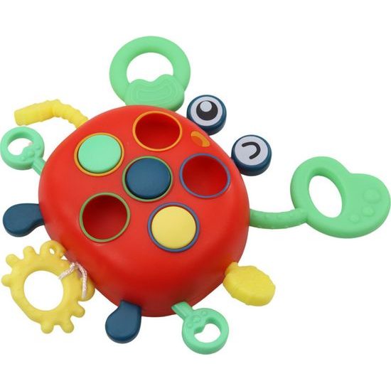 Smyslově interaktivní vzdělávací hračka Krab