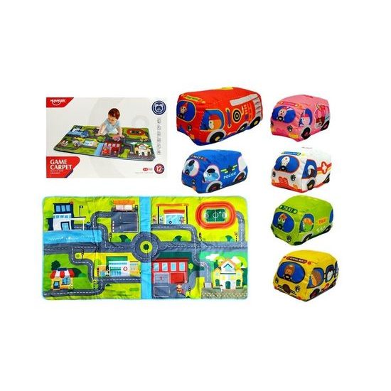 Haunger hrací deka s autíčky Game Carpet