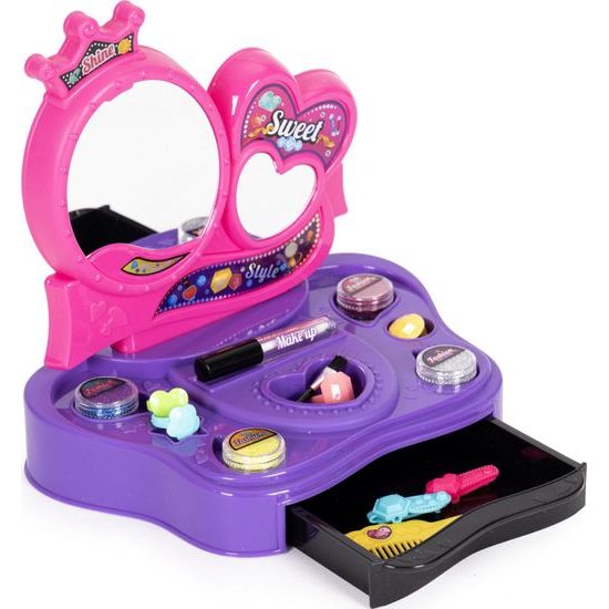 Mini dětská toaletka se zrcadlem Sweet Shine