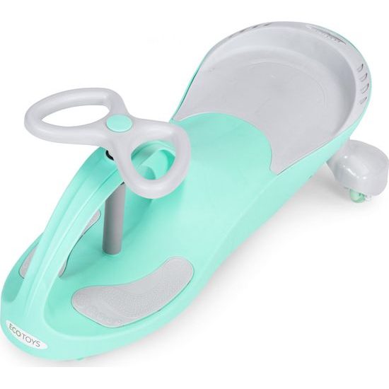 Ecotoys gravitační odrážedlo se svítícími koly Spinner - zelené