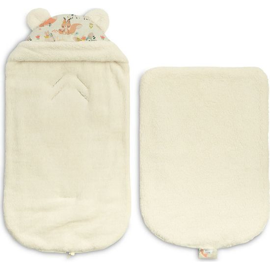 Zimní fusak do kočárku/ do autosedačky - piknik