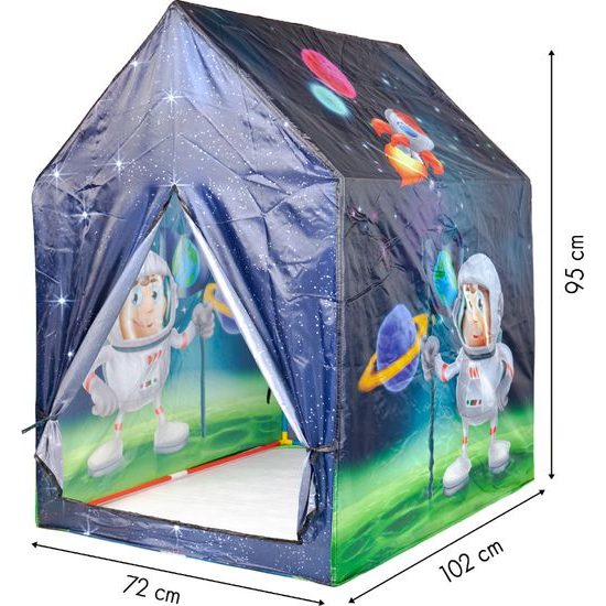 Ecotoys dětský stan Vesmírný domeček