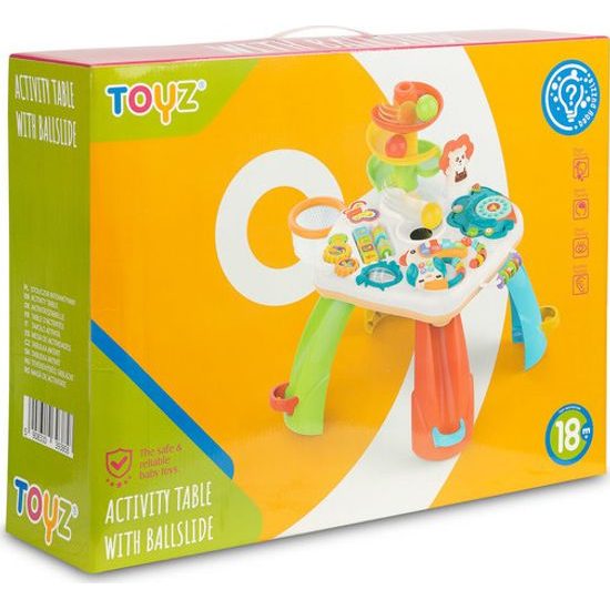 Edukační stolek s tobogánem