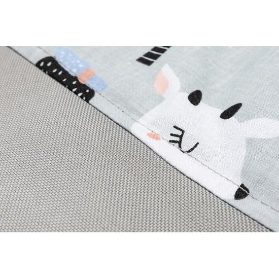 Bavlněný koš na hračky medium srnečky