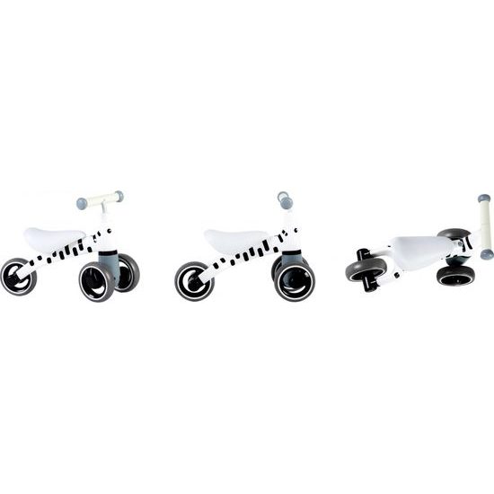 Ecotoys dětské odrážedlo Zebra bílé